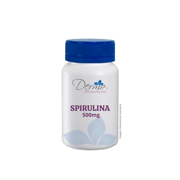 imagem do produto Spirulina 500mg - Elimina o Culote