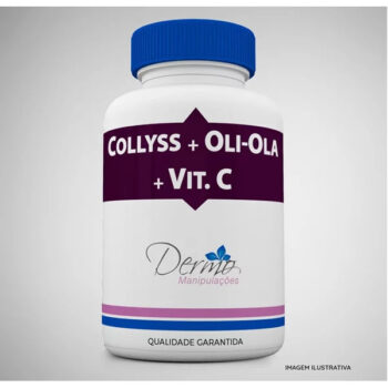 Collyss 200mg + Oli-Ola 300mg + Vit. C 120mg - Para uma pele forte, saudável e bonita