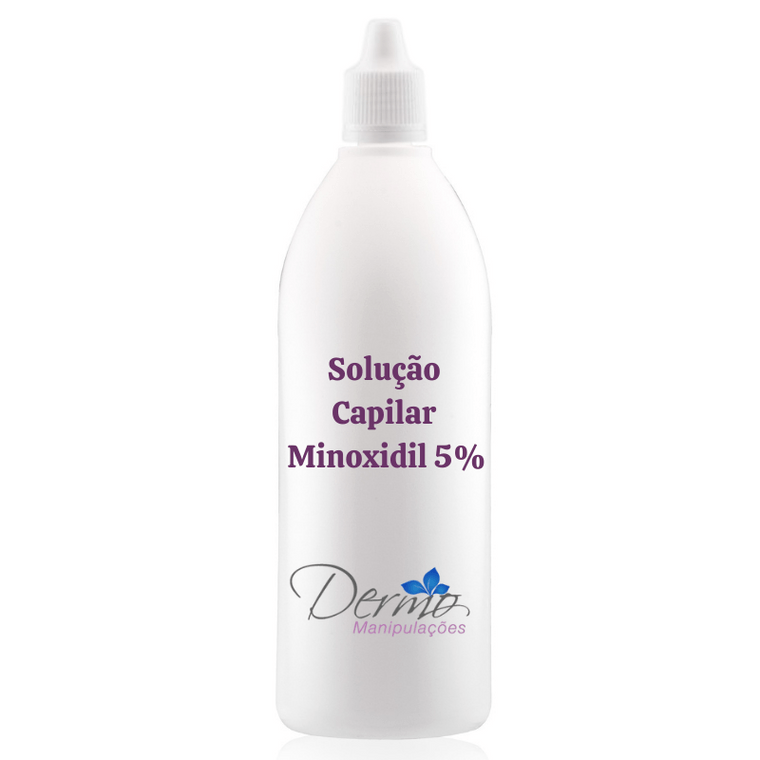 imagem do frasco de Minoxidil 5% - Solução capilar para homens e mulheres