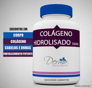 colageno hidrolisado 500 mg firmador combate flacidez
