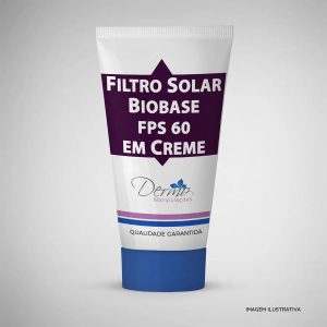 filtro solar biobase fps 60 em creme 30 gramas